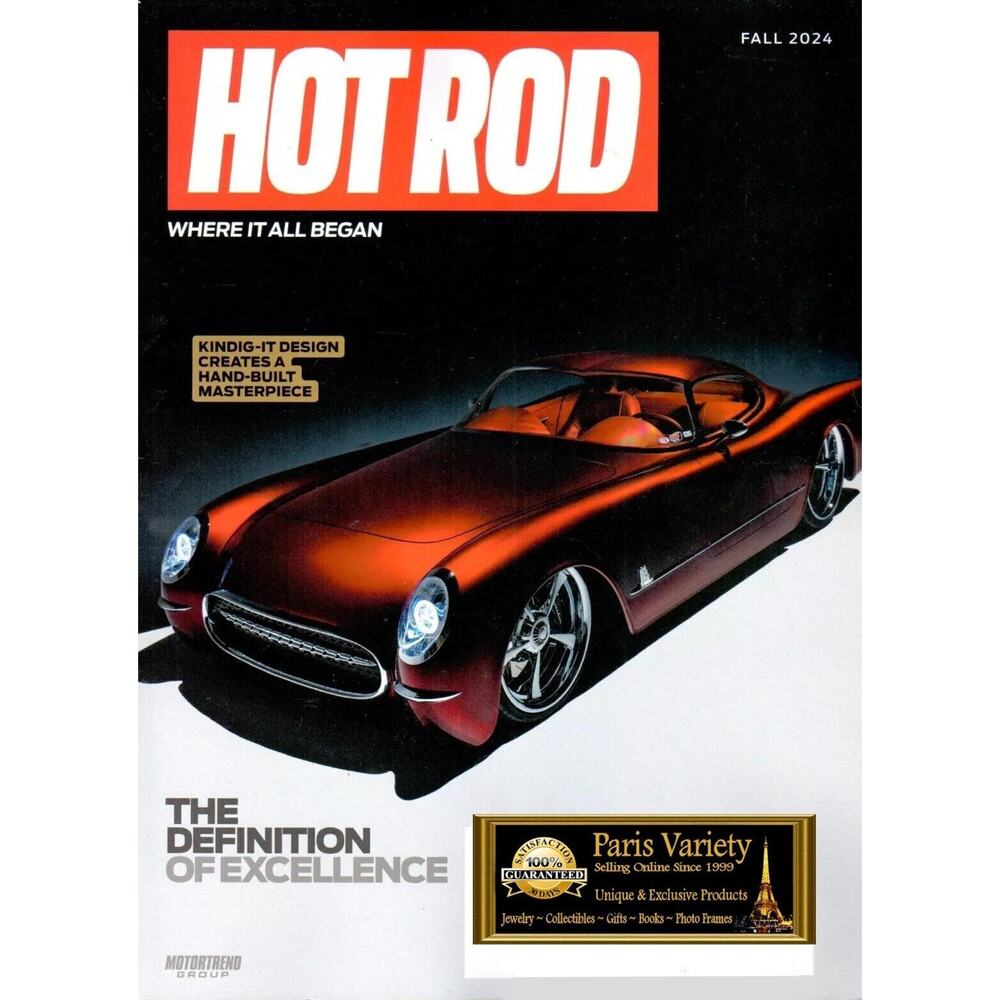 Hot Rod Fall 2024 • Kindig-It Hand-Built 1953 Corvette • Most Beautiful Roadster